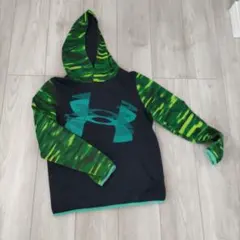 Under Armour キッズ パーカー 100cm~ 緑・黒