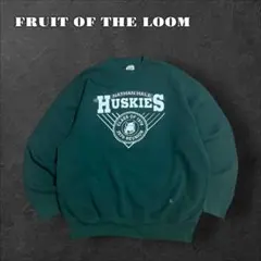 FRUIT OF THE LOOM フルーツ90sスウェットトレーナーグリーンのサムネイル
