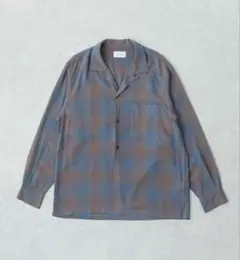 BISHU RAYON CHECK SHIRTS オンブレチェック レーヨン