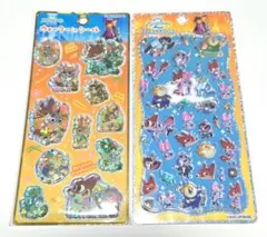 ズートピア2 プチドロップステッカー ウォーターインシール ペアセット