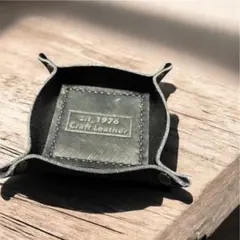 【オイルレザーブラック】レザートレイ