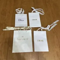 DIOR décolleté ディオール　デコルテ　ショップ袋　ショッパー