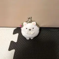 すみっコぐらし シロクマ ミニがま口