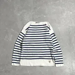 Fileuse d'Arvor フランス製 ボーダー ロンt バスクシャツ XSのサムネイル