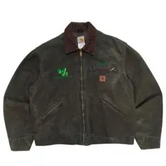 2025年最新】carhartt デトロイトジャケット モスグリーンの人気