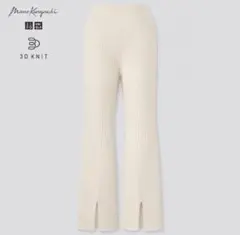 新品未使用品　Mame Kurogouchi UNIQLO リブパンツ S