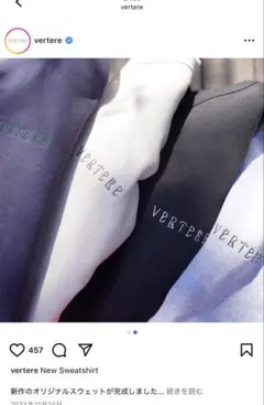 VERTER ネイビー トレーナー SMALL