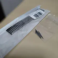 腕時計用 伸縮式メタルバンド 交換ベルト 20mm シルバーピン棒4本のサムネイル