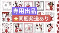 専用出品　ロラライハリス生地　LADY IN REDパネル