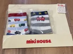 Miki House ベビー靴下 11-13cm 2足セット