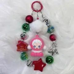 SKULLPANDAクリスマスストラップ