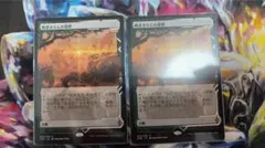 MTG 吹きさらしの荒野 4枚 MTG 旧枠 - メルカリ
