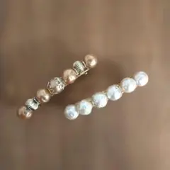 パールバレッタ　2個セット