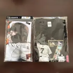 読売ジャイアンツ　長野久義選手　引退記念Tシャツ　Lサイズ　フェイスタオルセット