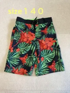 ☆OLD NAVY☆ハイビスカス柄水着 L/G (10-12)