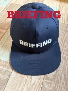 BRIEFING キャップ ネイビー - メルカリ