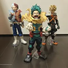 一番くじ　僕のヒーローアカデミア　緑谷出久　爆豪勝己　轟焦凍　フィギュア　セット