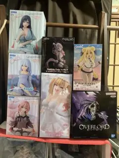 フィギュアまとめ売り　喜多川海夢　シャルティア　アルベド　星宮　甘神さんなど