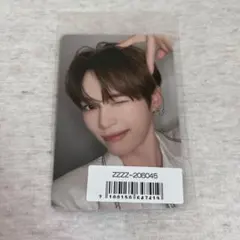 ゼベワン zb1 ICONIK ソニミュ ハンビン 白衣装 トレカ