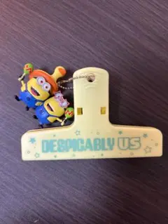 ミニオン キーホルダー付きクリップ