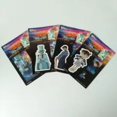 【５９９円 ➡３９９円】名探偵コナン 100万ドルの五稜星 ステッカー(全４種)
