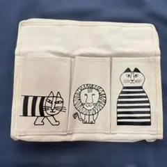 リサラーソン　5ポケット付き 箱ティッシュケース