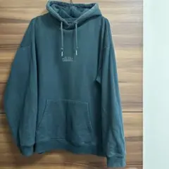 【RAGEBLUE】スウェット パーカー　メンズLサイズ　グリーン系