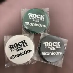 ロッキン 2026 缶バッジ