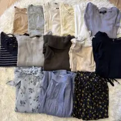 大人フェミニン・カジュアル　レディース服　まとめ売り　大量　14点　コーデ