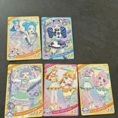 ひみつのアイプリ　トレーディングカード ビビ　チィ　じゅりあ　ひまり