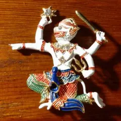 希少、ヒンドゥー教、インドの女神、キャンバスアート、裏面フック付き