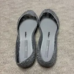 新品　Melissa カンパーナ　フラットシューズ シルバー　24.5