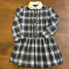 ラルフローレン　チェックワンピース　110