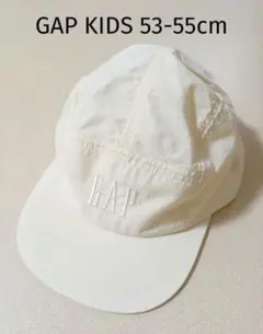新品 GAP KIDS ナイロンキャップ 53-55cm M/L ホワイト、のサムネイル