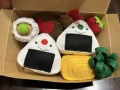 フェルト　おままごと　お弁当BOX