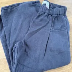 ダークグレー 長ズボン ワイドパンツ　ZARA
