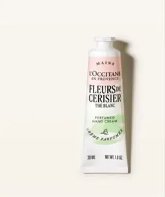 ［新品］ロクシタン　テ・ブラン サクラ パフュームド ハンドクリーム