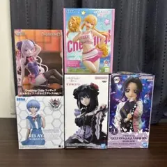 【新品未開封】美少女系プライズフィギュア まとめ売り 5個セット