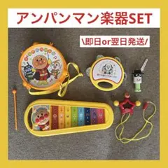 アンパンマン 楽器セット　いないいないばあ　長ネギマン　わんわん　うーたん