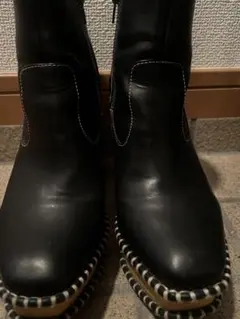 moussy ウッドソールブーツ