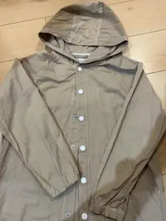 ZARA ベージュ フード付きジャケット