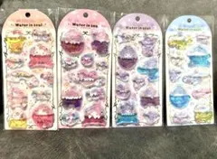 【正規品】サンリオ　ウォーターインシール　全4種セット　バラ売り可