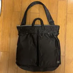 PORTER x HYKE Helmet 25awヘルメットバックblack HYKE(ハイク) PORTER × HYKE HELMET BAG - COLDBECK ONLINE（コール