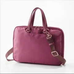 PC収納多機能2wayバッグ　ローズピンク◆インナーバッグ／パソコンケース／通勤