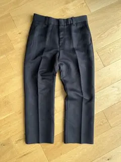 USA製 ネイビースラックス センタープレス 古着 ワークパンツ