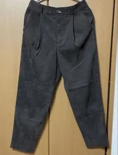 GU コーデュロイパンツ L 茶