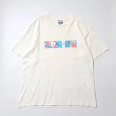 90s 紺タグ Old Stussy グラフィックプリントカットソー Tシャツ