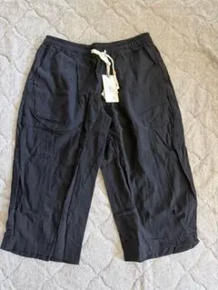 FOMANSH コットンワイドパンツ 黒 XL