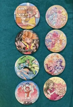 プリキュア　プリティストア　ふたご　缶バッジ　　まとめ売りのサムネイル