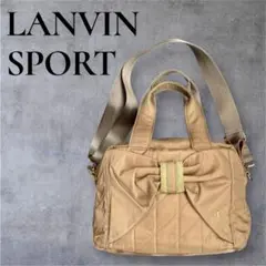 【訳有品】LANVIN SPORT ランバンスポール 2way カートバッグ